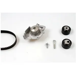 Hepu Pompe à eau + kit de courroie de distribution PK08013 pas cher