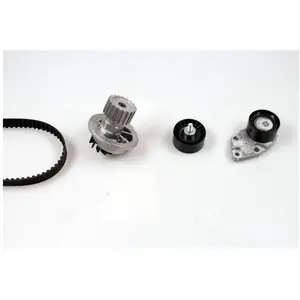 Hepu Pompe à eau + kit de courroie de distribution PK07950 pas cher