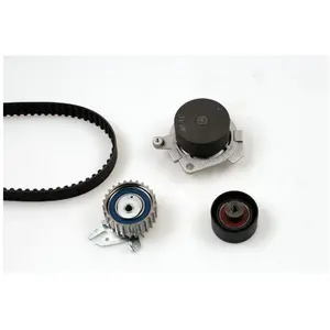 Hepu Pompe à eau + kit de courroie de distribution PK10121 pas cher