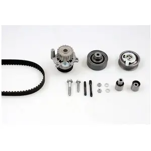 Hepu Pompe à eau + kit de courroie de distribution PK05491