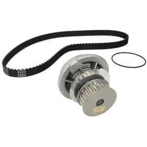 Hepu Pompe à eau + kit de courroie de distribution PK03980