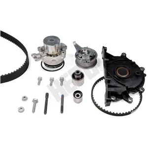 Pompe À Eau + Kit De Courroie De Distribution Pk06691m Hepu Audi; Seat... pas cher