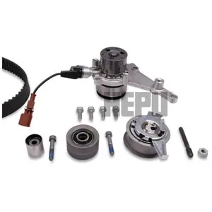 Hepu Pompe à eau + kit de courroie de distribution PK55020 pas cher