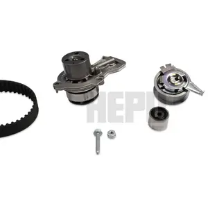 Hepu Pompe à eau + kit de courroie de distribution, par ex. pour Seat, Skoda, Audi, VW pas cher