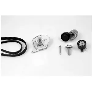 Hepu Pompe à eau + kit de courroie de distribution PK09622 pas cher