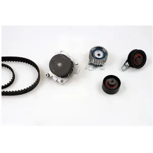 Hepu Pompe à eau + kit de courroie de distribution PK10124 pas cher