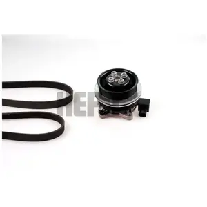 Pompe À Eau+Jeu De Courroie Trapézoïdale À Nervures Hepu Pk06510 pas cher