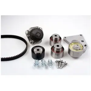 Hepu Pompe à eau + kit de courroie de distribution PK10750 pas cher