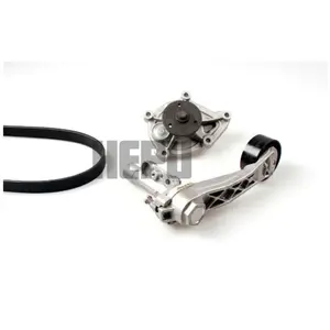 Pompe À Eau+Jeu De Courroie Trapézoïdale À Nervures Mini Hepu Pk04951 pas cher
