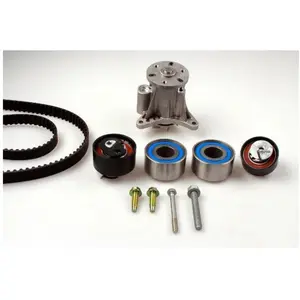 Hepu Pompe à eau + kit de courroie de distribution PK26090 pas cher