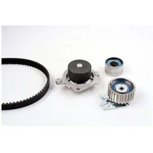 Hepu Pompe à eau + kit de courroie de distribution PK10450 pas cher