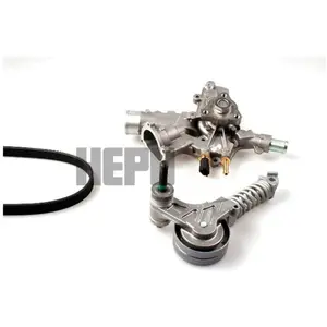 Pompe à eau + jeu de courroie trapézoïdale à nervures HEPU PK03341 pas cher