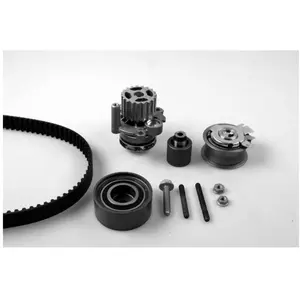 Hepu Pompe à eau + kit de courroie de distribution PK05696 pas cher