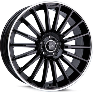 20 pouces KESKIN KT15 5x112 ET42 Jantes aluminium BLACK LIP POLISH