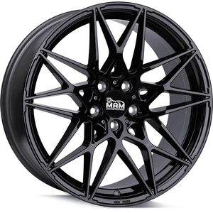 19 pouces MAM B2 5x112 ET45 Jantes aluminium BLACK PAINTED