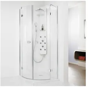 HSK Premium Softcube Porte pivotante, avec élément fixe, 6850021550-41... pas cher