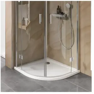 HSK Marble-Polymer Receveur de douche en quart de cercle, 575100-04#AS, pas cher