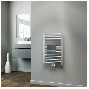 HSK Line Sèche-serviettes, fonctionnement mixte ou à eau chaude, 80507... pas cher