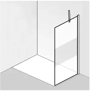 HSK Walk In Premium 2 Paroi latérale, pour porte coulissante, 6206910-...