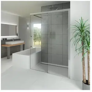 HSK K2P Paroi de douche à l italienne, avec élément coulissant, 213512...