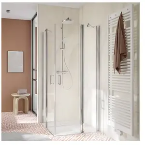 HSK Favorit Nova Porte battante, avec élément fixe, pour accès d'angle... pas cher