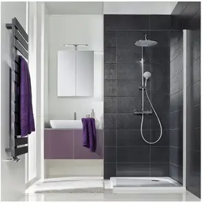 HSK Favorit Nova Paroi latérale, pour porte pivotante, 153090-01-500, pas cher