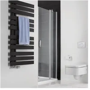 HSK Favorit Nova Porte battante, avec élément fixe, pour niche, 122180... pas cher