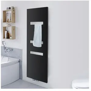 HSK Atelier Highline Sèche-serviettes, fonctionnement mixte ou à eau c...