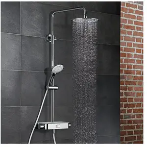 HSK RS 200 Colonne de douche, Mitigeur thermostatique, 1001900-KB11-07... pas cher
