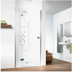 HSK Premium Softcube Porte pivotante, avec élément fixe, pour niche, 6...Vendu parreuter