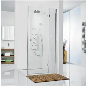 HSK Premium Softcube Porte pivotante, avec élément fixe, pour paroi la...Vendu parreuter