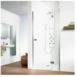 HSK Premium Softcube Porte pivotante, avec élément fixe, pour niche, 6...Vendu parreuter