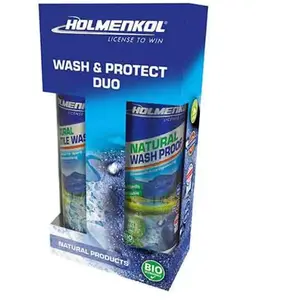 Holmenkol Lavage De Vêtements Wash & Protect Duo 2x250ml One Size pas cher