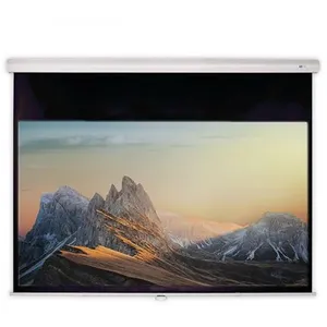 Comparateur de prix : Ecran de projection DELUXX Manuel Advanced Slowmotion 4:3 Blanc Mat Po...