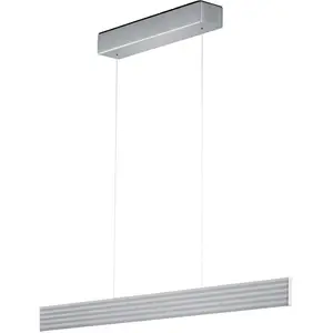 Knapstein Suspension LED Fara, up/down, longueur 92cm nickelVendu parluminaire