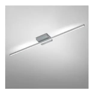 Knapstein Plafonnier LED Nuri up/down, à 1 lampe, nickelVendu parluminaire