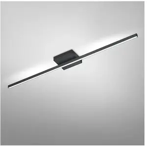 Knapstein Plafonnier LED Nuri up/down, à 1 lampe, noirVendu parluminaire
