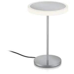 Knapstein Lampe de table LED Tilda, nickel mat, commande gestuelle pas cher