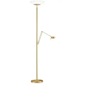 Knapstein ELSA-L Lampadaire à éclairage indirect, LED, 41.955.03,