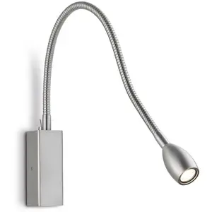 Knapstein Applique LED Méduse bras flexible et interrupteur pas cher