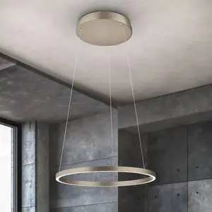 Knapstein Suspension LED Lisa-60, CCT, dimmable, bronzeVendu parluminaire