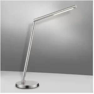 Knapstein Lampe table LED Dina-T nickel mat commande gestes pas cher