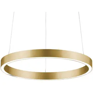 Knapstein Suspension LED Svea-40, capteur de gestes, doréeVendu parluminaire