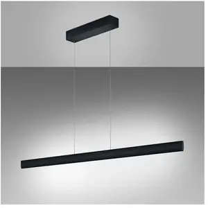 Knapstein Suspension LED Runa, noire, longueur 132 cmVendu parluminaire