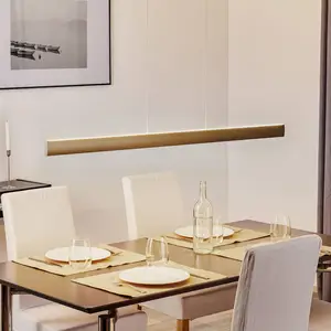Knapstein Suspension LED Runa, bronze, longueur 132 cmVendu parluminaire