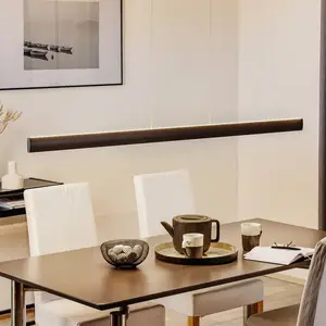 Comparateur de prix : Knapstein Suspension LED Runa, noir, longueur 152 cm