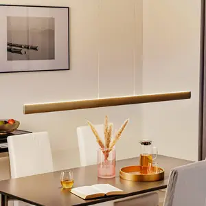 Comparateur de prix : Knapstein Suspension LED Runa, bronze, longueur 152 cm