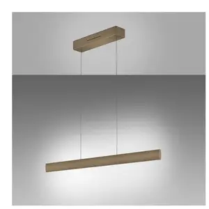 Comparateur de prix : Knapstein Suspension LED Runa, bronze, longueur 92 cm