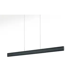 Knapstein Suspension LED Runa, noir, longueur 92 cm pas cher