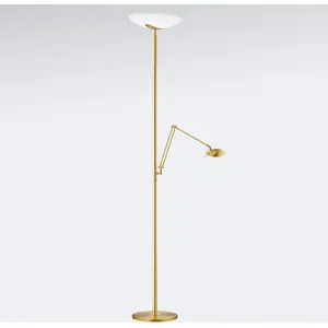 Knapstein ALMA-L Lampadaire à éclairage indirect, LED, 41.962.03,Vendu parluminaire